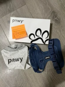 Yếm Dắt Cho Chó Pawy Flexiwear - Màu Xanh photo review