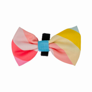 Pawy Dog Bowtie - Sunset Rainbow