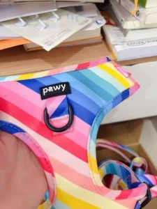 Yếm Dắt Chó Pawy - Sunset Rainbow photo review