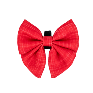 Pawy Dog Bowtie - Luxwear Red